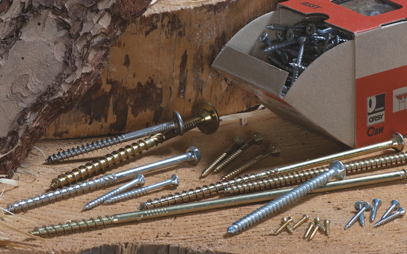 Fasteners: material photograph