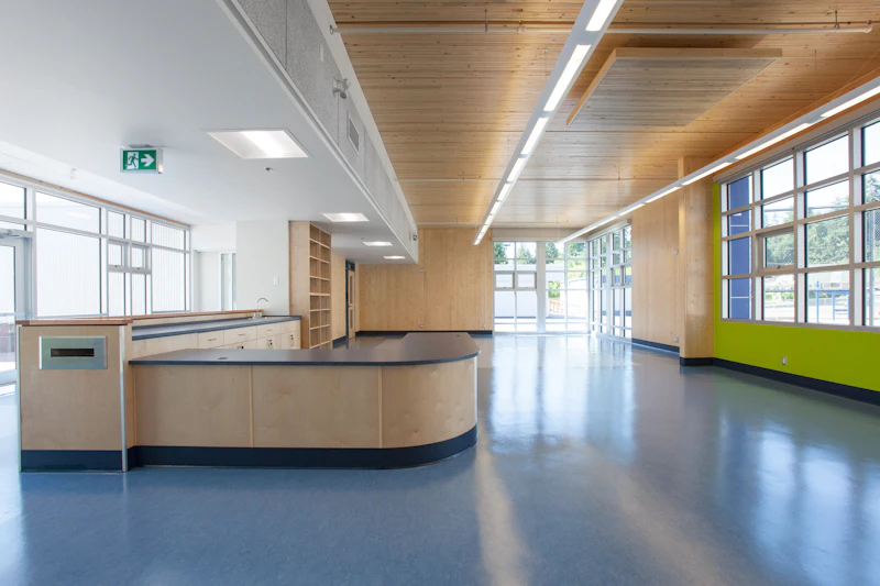 Cross Laminated Timber – CLT: Cordova Bay Elementary School