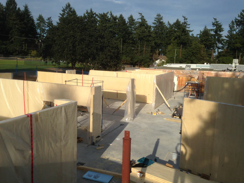 Cross Laminated Timber – CLT: Cordova Bay Elementary School