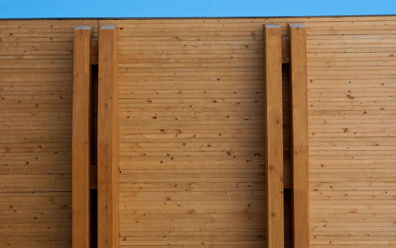 Nail Laminated Timber – NLT: Chilliwack Secondary School - NLT on Glulam