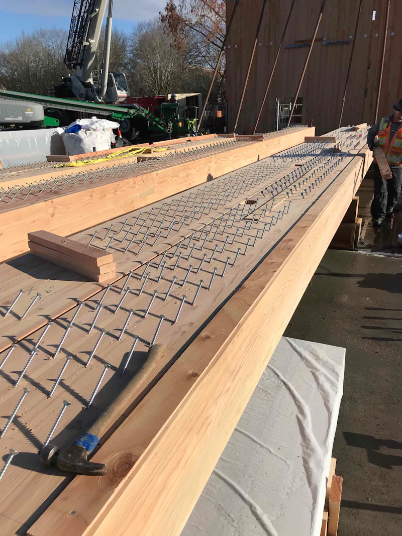 Timber-Concrete Composite: Oregon State University Peavy Hall