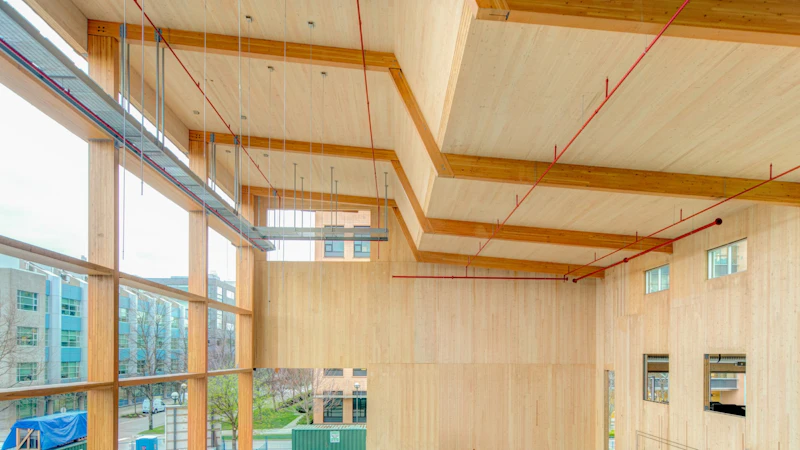 Cross Laminated Timber – CLT: UBC District Energy Centre
