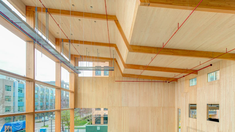 Cross Laminated Timber – CLT: UBC District Energy Centre
