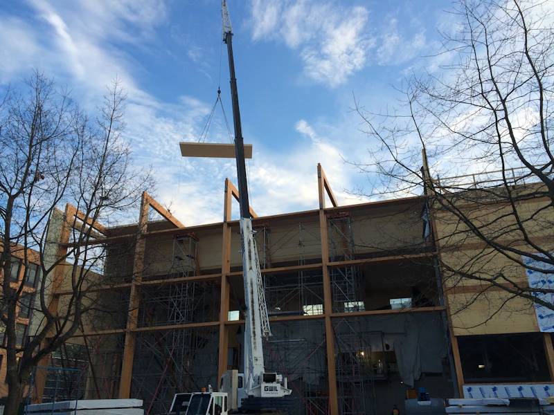 Cross Laminated Timber – CLT: UBC District Energy Centre