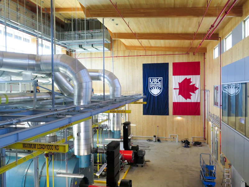 Cross Laminated Timber – CLT: UBC District Energy Centre