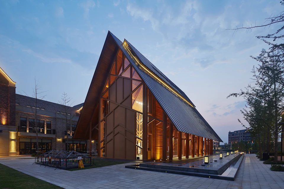 Exterior view of Tongxiang Church