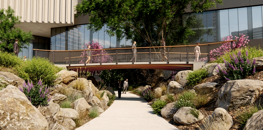 North End Park Pedestrian Bridge