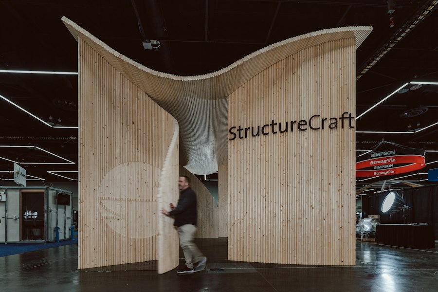 2026 Pavilion at the International Mass Timber Conference