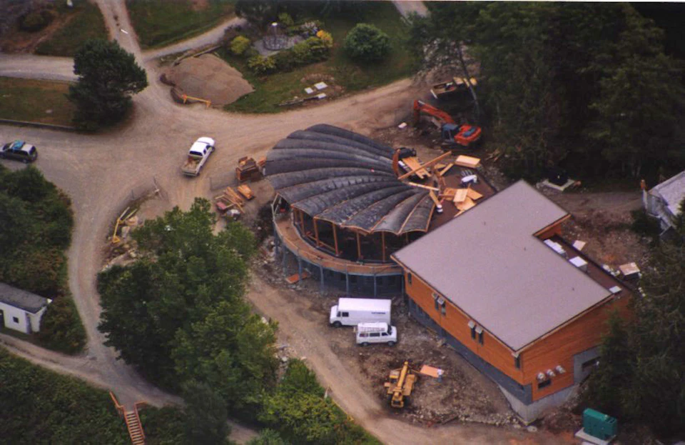 Aerial view of Rix Centre for Ocean Discoveries