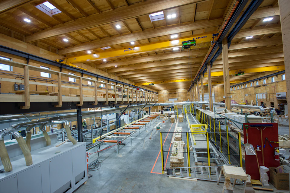 StructureCraft fabrication shop interior