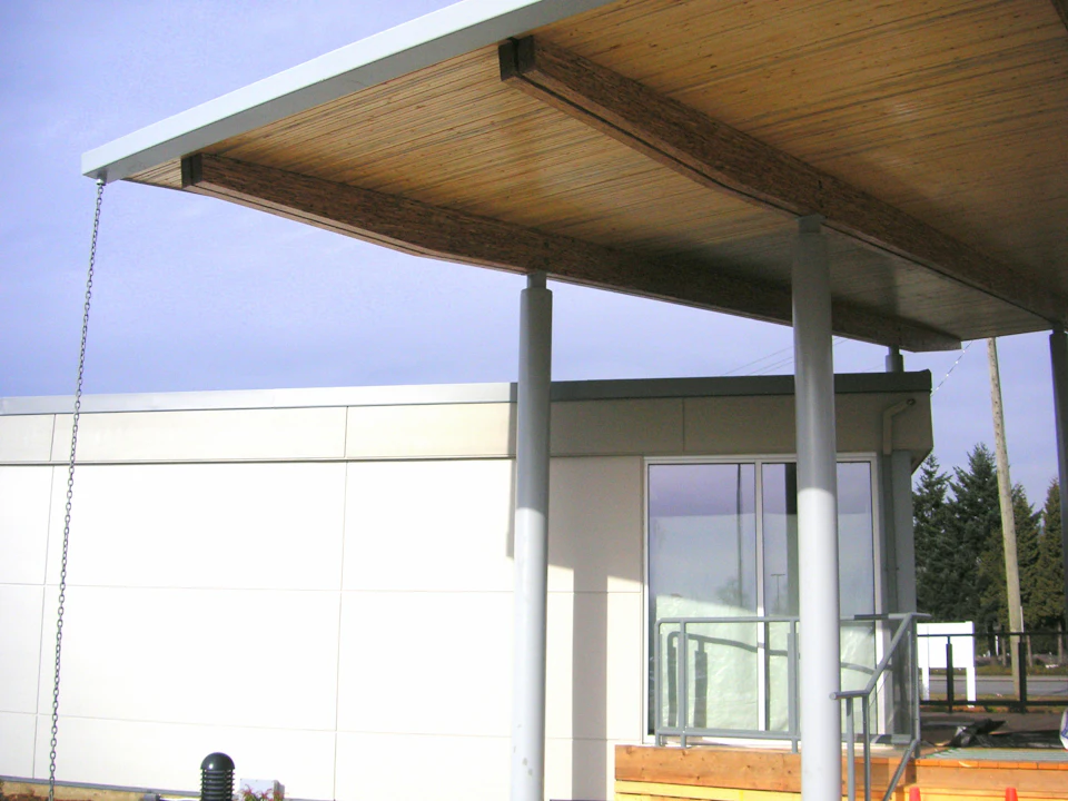 Canopy at Evergreen Entrance Canopy