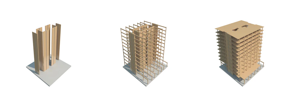 Sequence of Framework structural models