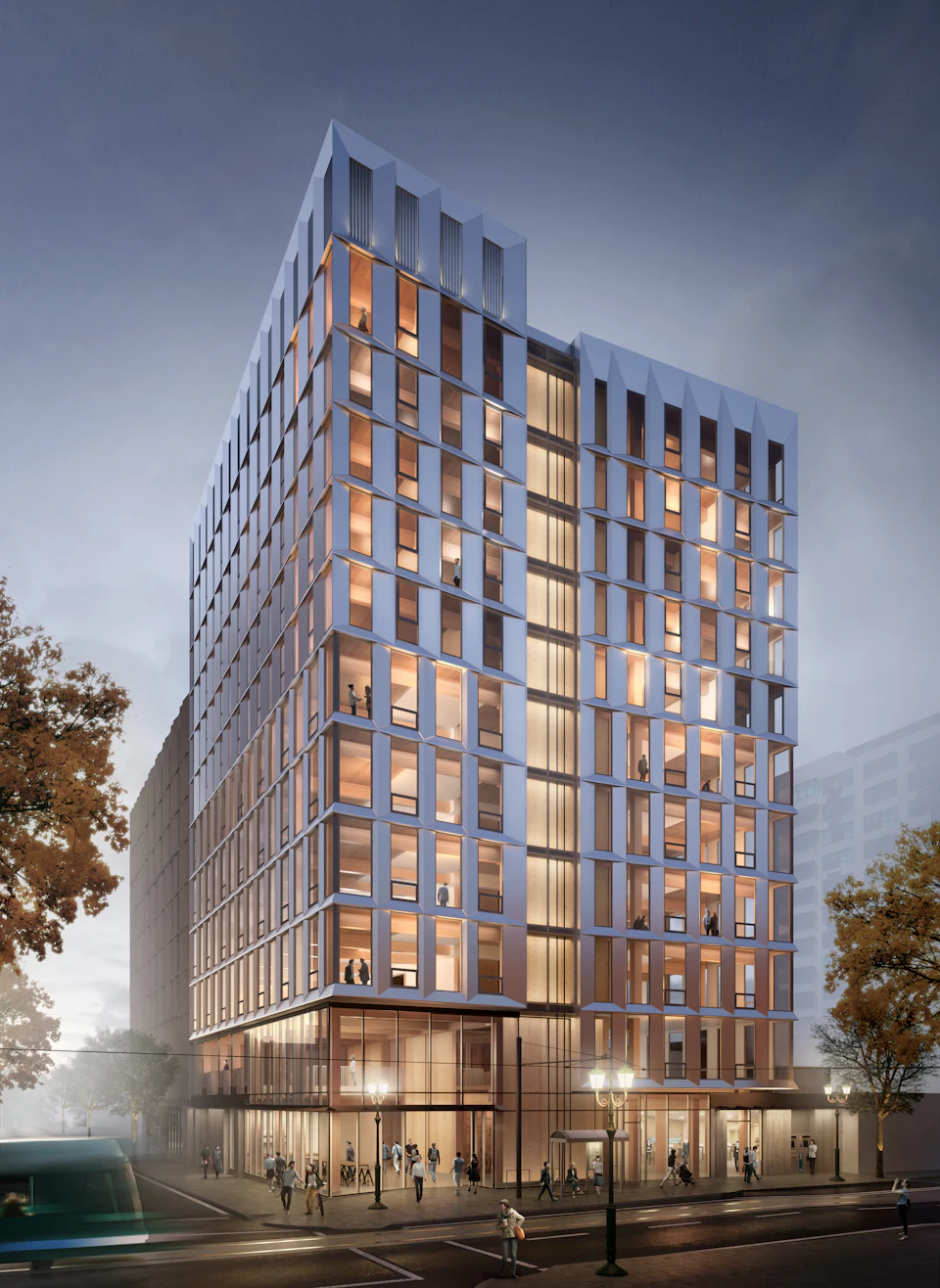 Architectural rendering of Framework