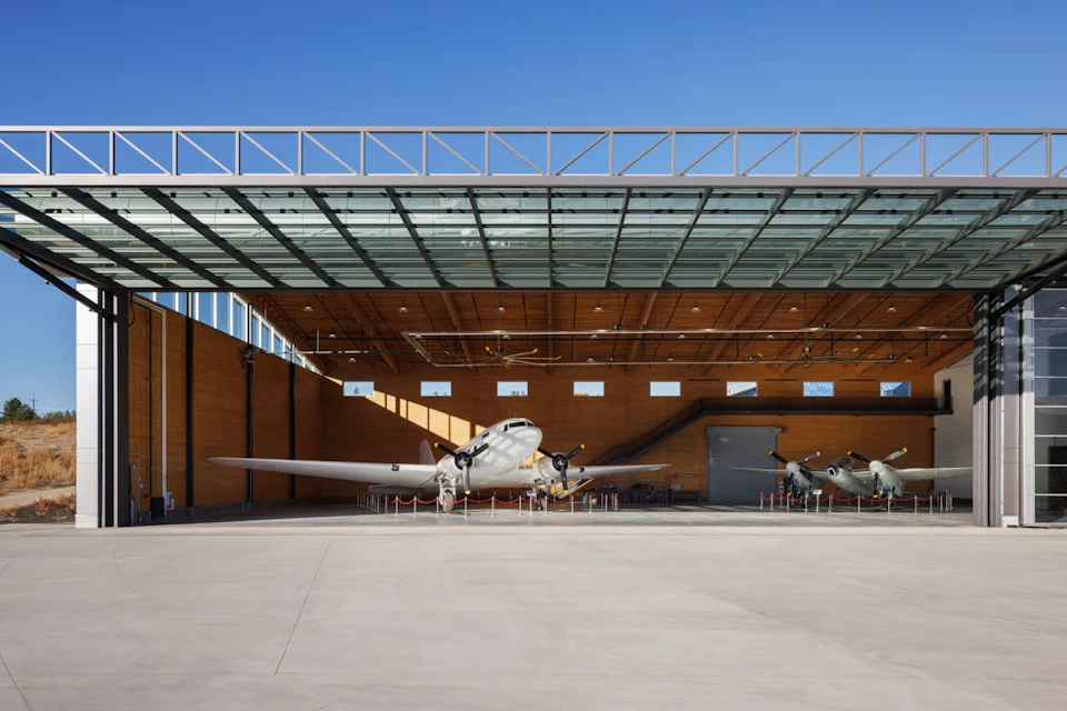 Exterior view of KF Aerospace Centre for Excellence