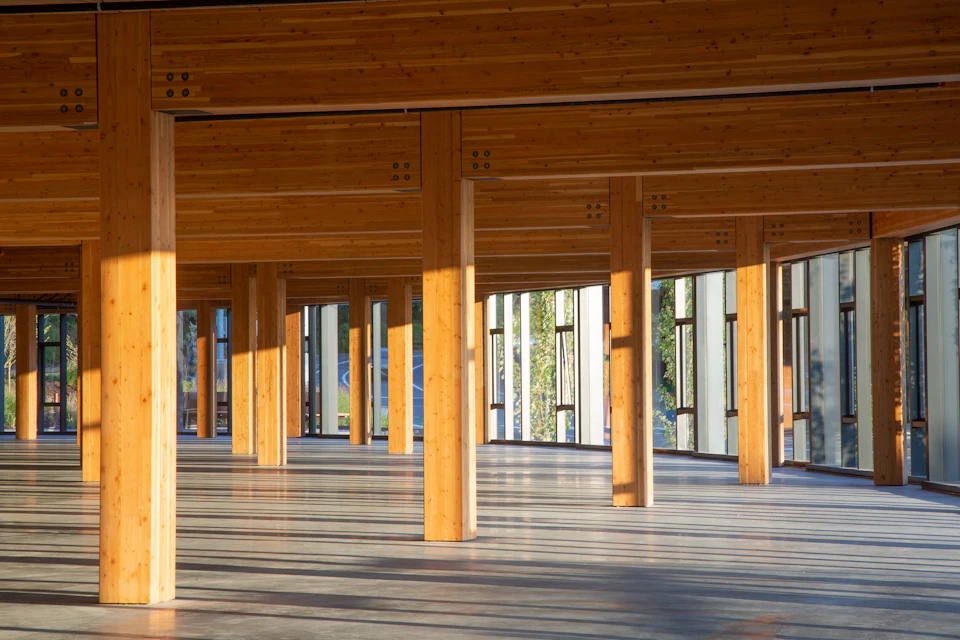 Completed view of Lakeview Office Building