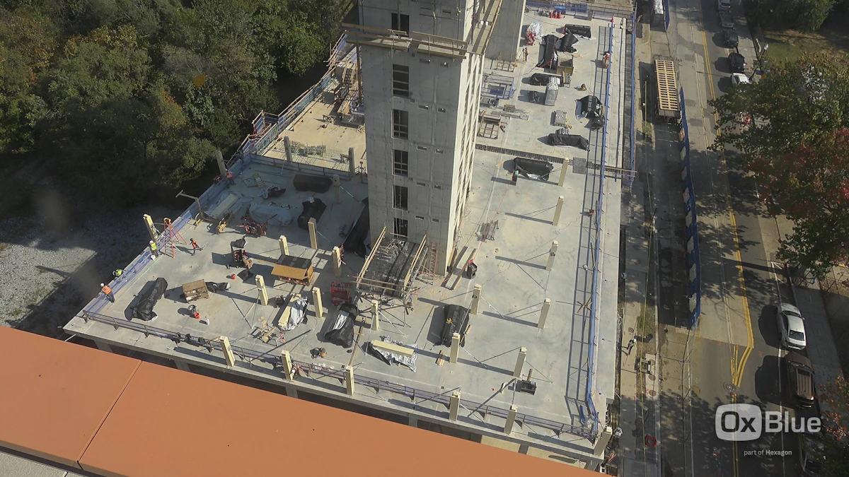 Parcel 5 from the site camera, October 27, 2026. Image: OxBlue.