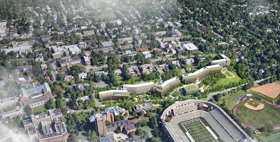 Princeton University Briger Hall, Commons, and School of Engineering & Applied Science