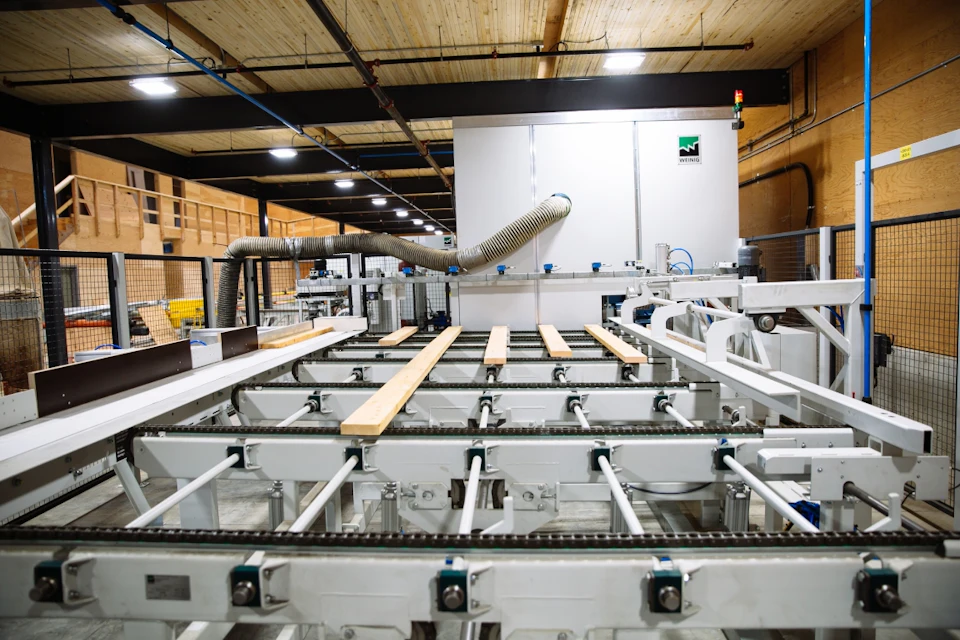 Components for StructureCraft Headquarters during shop fabrication