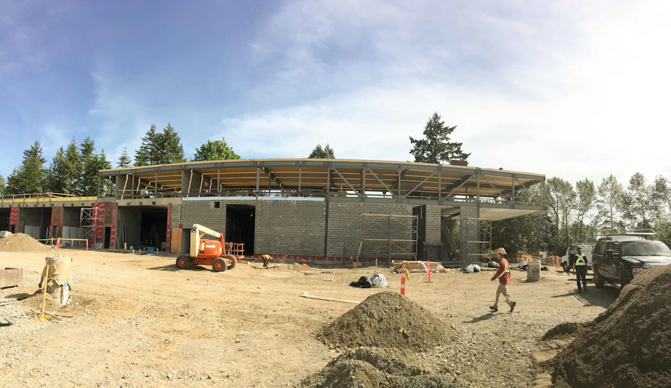 South Surrey Operations Center under construction