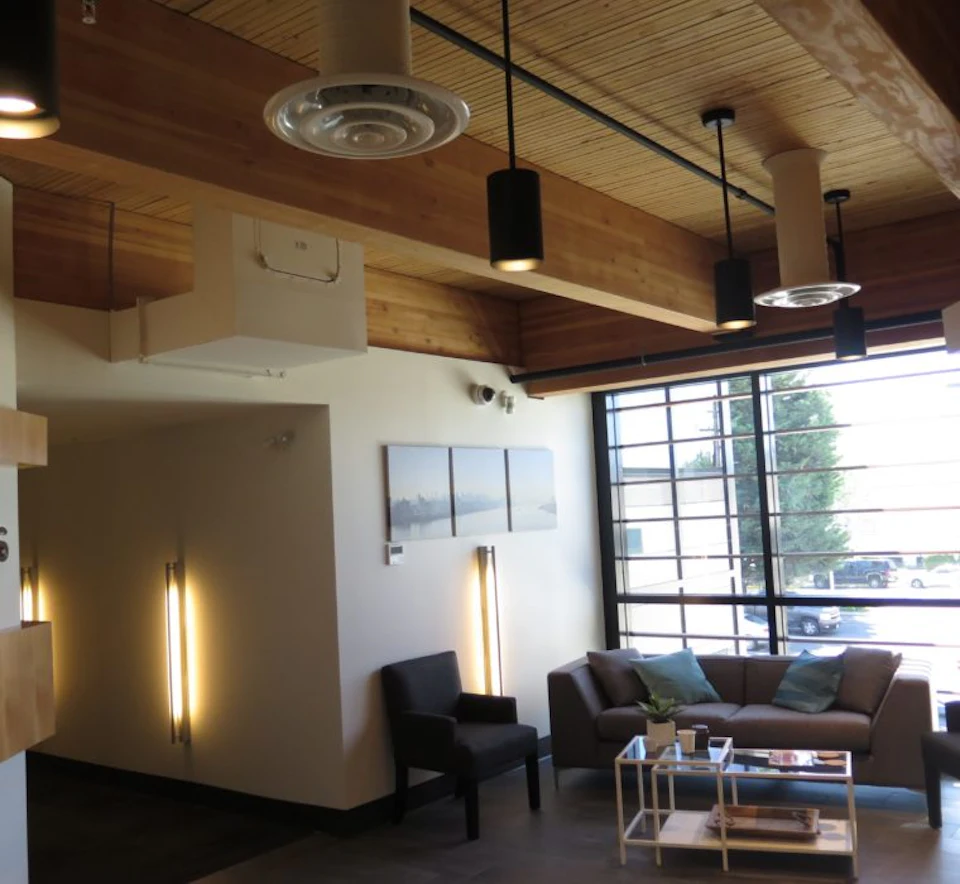 Completed view of Trail Appliances Headquarters